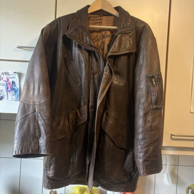 Cappotto in pelle Taglia M/L