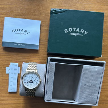 Rotary Windsor Uomo Oro
