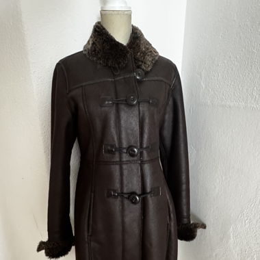 Armani faux fur coat
