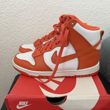 Nike Dunk high orange 
