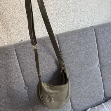 Sac bandoulière en olive