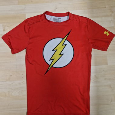 Maglia tecnica Under Armour Flash rossa