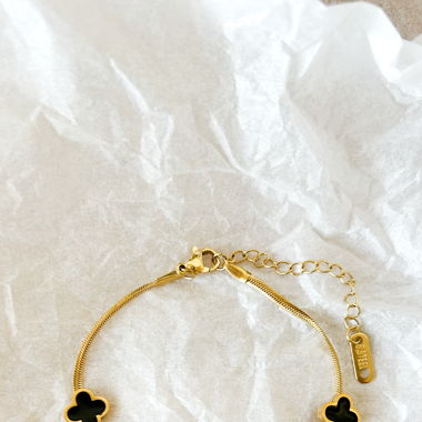 Gold Armkette MILANO Armband - 18k vergoldet 