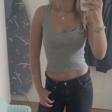 Canotta grigia pull&bear