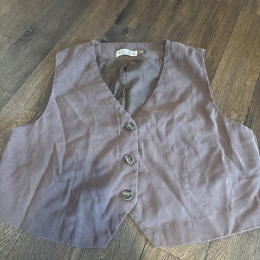 Amisu (New Yorker) / gilet marrone
