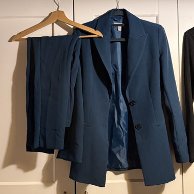 ASOS Damen Hosenanzug Blau EU 32