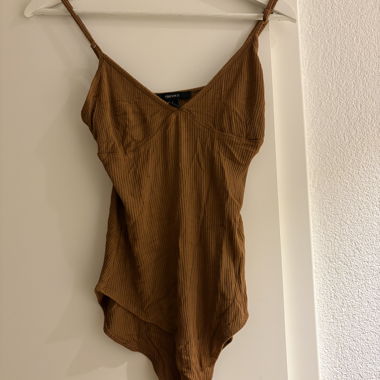 Brown bodysuit