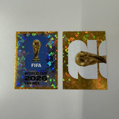 Panini FIFA World Cup Pokal Karten Holo