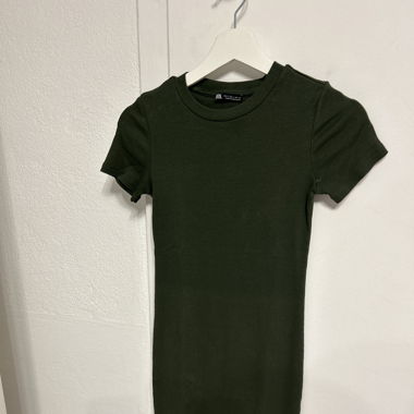 Kurzes Kleid grün