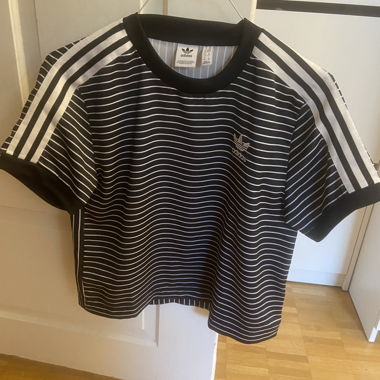 Adidas striped T-shirt