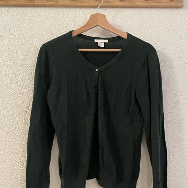 Cardigan vert foncé H&M