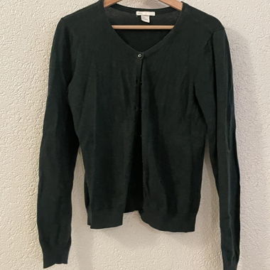 Cardigan vert foncé H&M