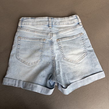 Light Blue Denim Shorts