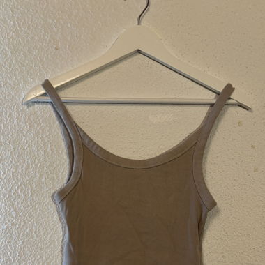 Beiges Tanktop