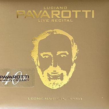 Luciano Pavarotti Live Recital CD