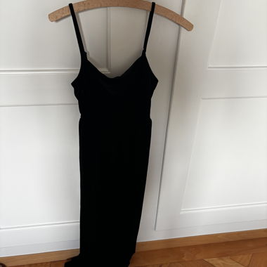 Schwarzer Jumpsuit