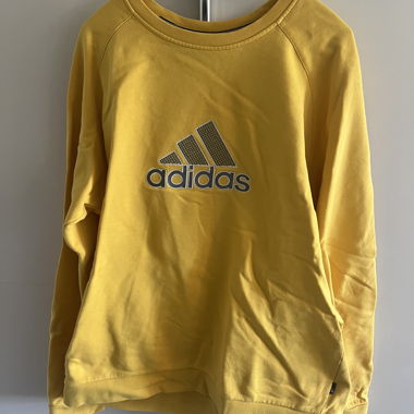 Adidas Vintage Sweatshirt gelb