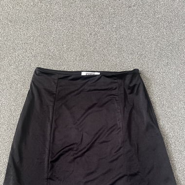 Shyx Black Satin Skirt