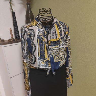 Robe trapèze en soie
