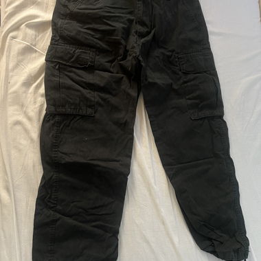 FSBN Black Cargo Pants XL