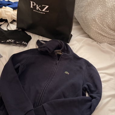 Lacoste Zip-Hoodie navy