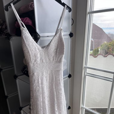 White summer dress