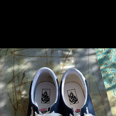 Vans dark blue