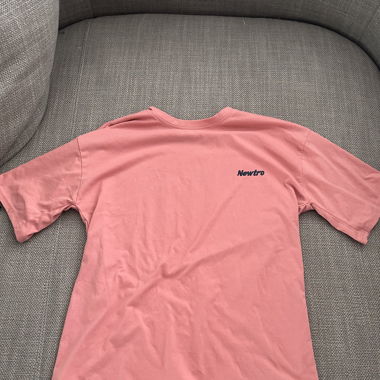 Pink oversized graphic-Tee