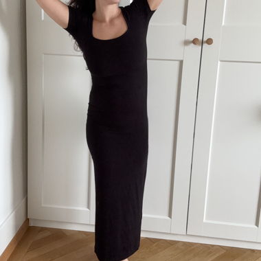 Black Maxi Dress - Size S