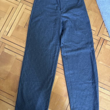 Pantaloni in tessuto a righe