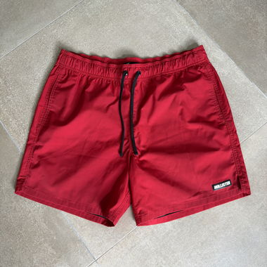 Red Hollister Swim Shorts
