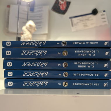 Whisper tome 1, 2, 3, 4 et 5