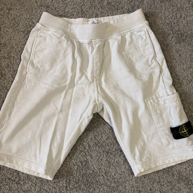Pantaloncini Stone Island White