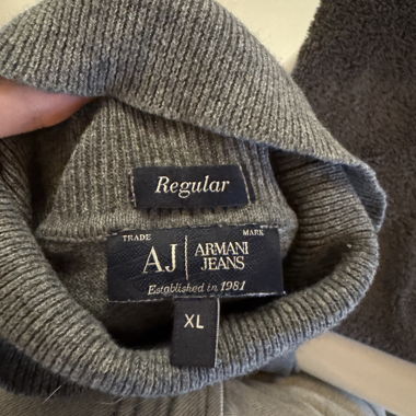 Maglione Armani grigio