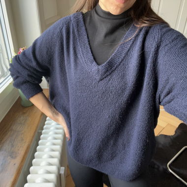 all time fav blue pullover