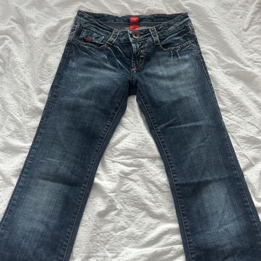 Pantaloni vintage Y2K (waxy)
