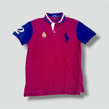 Polo Ralph Lauren Burgunder Big Pony Poloshirt