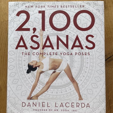 2,100 Asanas Buch von Daniel Lacerda