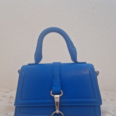 Petit sac à main bleu