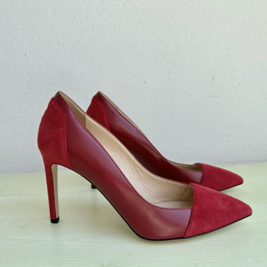 Hugo Boss rote Pumps Gr. 37