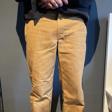 Dickies pants, slim straight brown