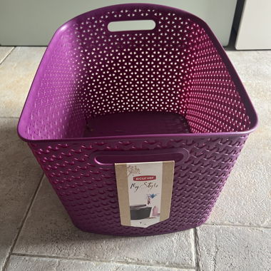 Cestino portaoggetti Curver XL