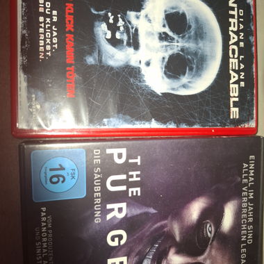 Set DVD The Purge / Untraceable