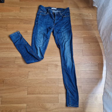 Jeans Mango Bleu foncé