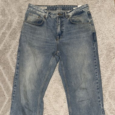 Jeans a zampa ZARA blu