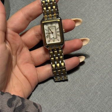 Montre Fossil bicolore