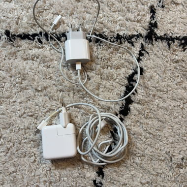 Apple chargers for laptop & iPhone