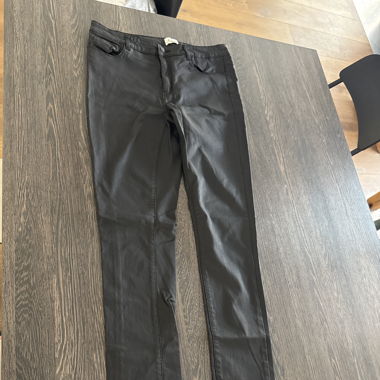 Pantalon en cuir synthétique
