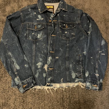 Custom Roberto Cavalli denim jacket