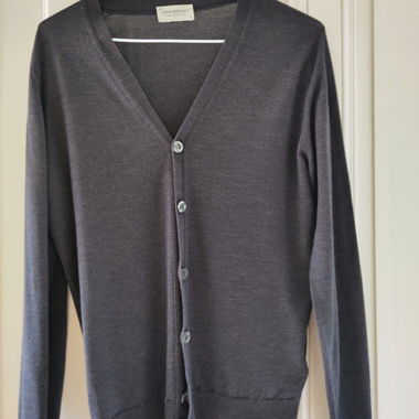 Cardigan in lana merino John Smedley - Taglia M